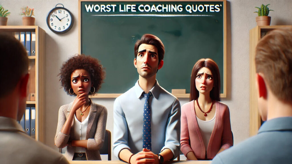 Worst Life Coaching Quotes You Should Not Listen To